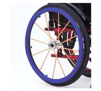 Wheelchair Push Rim Covers, Copertura for spinta manuale, copertura for ruota posteriore for sedia a rotelle/manicotto protettivo, cuscinetti for rullante for volantino, C, 22 pollici(C-24 INCH)