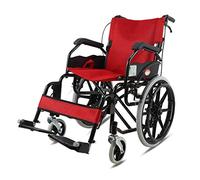 Wheelchairs for Adults, Reiserollstuhl Faltbar Senioren Erwachsene Klein Tragbar Ultraleicht (Colore: B)