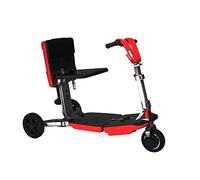 Wheelchairs for Adults, Sedia a rotelle Leggera Compatta Pieghevole Veicolo Elettrico a 3 Ruote Adulto Vecchio Scooter2X