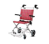 Wheelchairs for Adults, Tragbarer Rollstuhl, der Aluminiumlegierungs-Ultra dünnen Reise-faltenden Laufkatze faltet