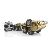 wheelfun 1/12 8X8 RC Camion Militare P802 Radio Control Car Metal Chassis Suoni Luci per Adulto Hobby