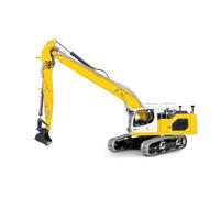 wheelfun 1/14 LESU Idraulico RC Escavatore AOUE LR945 CNC Lungo Portata Telecomando Digger RTR Modello Luce 7CH Valvole PL18EV LITE Radio