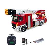 wheelfun 1/14 Scala di sollevamento telecomando camion dei vigili del fuoco RC elettrico veicolo di salvataggio 4X4 telaio in metallo Flysky St8 Radio sistema di luce suoni Hobby Grade modello per età
