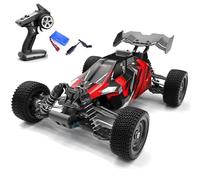 wheelfun 1/16 Scy 16201Pro 4Wd telecomando elettrico da corsa fuoristrada veicolo in PVC guscio in metallo ingranaggi differenziali Rc modello auto RTR Hobby Grade modello per adulti hobby (rosso)