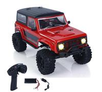 WHEELFUN 1/18 2.4G RC Rock Crawler Car CR18P V3 Rushmore 4 * 4 Crawler Pronto a correre Flysky Radio System Brushless Motore ESC