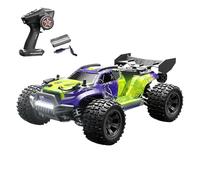 wheelfun 1:18 RC fuoristrada auto RC mostro elettrico camion metallo telaio sospensione indipendente luce LED
