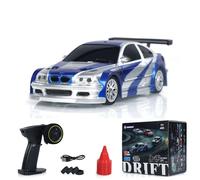 wheelfun 1/43 RC Scala RTR Race Car Remote Control Drift 4WD Mini sistema di luci RTR ad alta velocità a quattro ruote motrici modello da corsa completamente proporzionale RC auto elettrica regalo