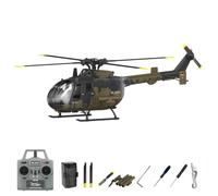 wheelfun 3Speed RC ERA 1/25 RC Helicoptor C180 BO-105 Telecomando Aerei Brushless Motor Gyroscope One-key Decollo Pronto a Volare