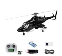 wheelfun Flywing 470L Airwolf RC elicottero a 2 pale modello in scala ACE GPS ATT RTF con carrello di atterraggio retrattile motore brushless