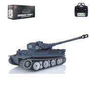 wheelfun Henglong 1/16 7.0 Tiger I RTR RC Tank 3818 FPV Camera Barrel Recoil Ruote in Metallo per Hobby BB Tiro Airsoft Tank Che Spara