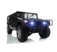 wheelfun HG 1/10 RC Off-Road Climbing Car P415 RC 4 * 4 U.S Civilian Car Model Sound Light Servo 160A Spazzolato ESC 550 Spazzolato Sistema Radio Motore
