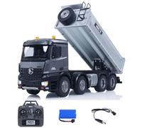 wheelfun HUINA 1/14 Telecomando Dump Truck 12CH RC Ribaltabile Modello Finito RTR Luce Effetti Sonori Radio Cavo di Ricarica USB Modello Hobby Grade per Età 15+