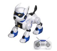 wheelfun JJRC R27 Smart RC Robot giocattolo per cani con telecomando comandi vocali rilevamento gesti risposta al tocco programmazione danza