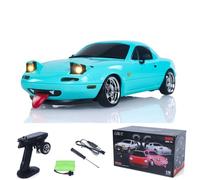 wheelfun LDRC LD1804 1/12 2.4G 4X2 Telecomando Drift Car Motore Spazzolato ESC Servo Sistema di Luce RC Racing Veicolo Assemblato Giocattoli RTR
