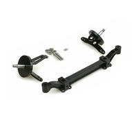 wheelfun Lesu Power-Off Metallo Assale Anteriore A 1/14 Scala Rc Trattore Handmade DIY Auto per Tamiyay Modello