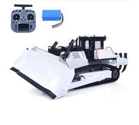 wheelfun Metallo 1/12 Telecomando Bulldozer Idraulico D155AX RC Heavy Dozer Modello 7 Way Valve 3.0L Pompa Olio 5 Aratri Sistema Audio Luce