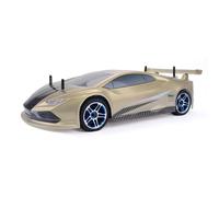 wheelfun Racing 1/10 50KM/H Radio Controlled On Road Car 10426 TC-10 Pirates3 4WD Elettrico Ad Alta Velocità RC Touring Vehicle Batteria Hobby Grade Modello per Adulti (Oro)