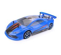 wheelfun Racing 1/10 50KM/H Radio Controlled On Road Car 10426 TC-10 Pirates3 4WD Elettrico Ad Alta Velocità RC Touring Vehicle Batteria Hobby Grade Modello per Adulti (Blu)