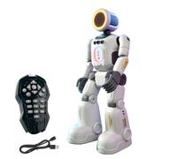 wheelfun RC Dancing Robot JJRC R40 Telecomando Sensore di Gesti Azioni Programmabili Registrazione Musica Effetti sonori e Giunti Flessibili