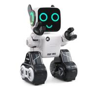 wheelfun Robot RC interattivo JJRC R4 con sensore touch LED colorato occhi orecchie movimenti programmabili storie musicali scorrevoli