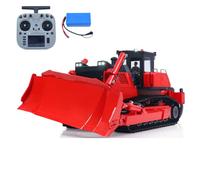 wheelfun RTR Metallo 1/12 Telecomando Idraulico Bulldozer D155AX RC Modello Dozer 7 Vie Valvola Brushless Motore Radio Master TX15 Batteria