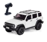 wheelfun Trazione Hobby 1/8 Tank300 Rc Fuoristrada Guscio Rigido 4Wd 2Wd Telecomando Elettrico Arrampicata Auto Crawler Axel Lock 2Speed (Bianco)