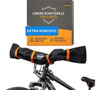 WHEELOO Coperchio di protezione del manubrio Protezione per il trasporto di Ebike I Impermeabile e robusto I Coperchio per bicicletta per il portapacchi posteriore