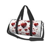 Wheels Abandoned in The Desert - Borsone da viaggio rotondo, grande capacità, resistente, per vacanze, palestra, brevi viaggi, Amore romantico, Taglia unica