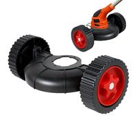 Wheels For String Trimmer | Adjustable Weeder Attachments | Lawn Mower Tires For Driveway Farm Landscaping Pathway Lawn Grass Patio Gardening