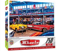 Wheels Il Puzzle A Doppia Faccia 750 Pezzi 610Mm X 460Mm (Mpc)