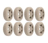 Wheels Protector - Luggage Wheels Covers | Suitcases Wheel Protector, Silicone Covers Anti Noise Suitcase Wheel Wheel 8X Replacement Parts Caster Shoes, Roller Protective Case Flower Texture, Luggage