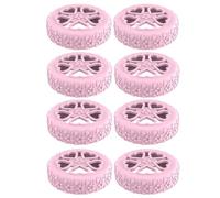 Wheels Protector - Luggage Wheels Covers | Suitcases Wheel Protector, Silicone Covers Anti Noise Suitcase Wheel Wheel 8X Replacement Parts Caster Shoes, Roller Protective Case Flower Texture, Luggage