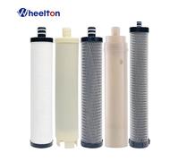 WHEELTON Sostituzione compatibile con filtro depuratore d'acqua per WHT-A6 PP T33 Cartuccia di ultrafiltrazione a carbone attivo 1 PZ