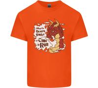 When A Dragon Sorrisi Fantasia RPG T-Shirt Ragazzi Ragazze