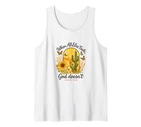 When all Else Fails God Doesn't Psalm 73:26 Sunflower Cactus Canotta