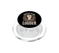 When Hate Is Loud Love Must Be Louder PopSockets PopGrip per MagSafe