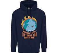 When I Die Divertente Climate Change Bambini Felpa con Cappuccio