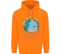 When I Die Divertente Climate Change Bambini Felpa con Cappuccio