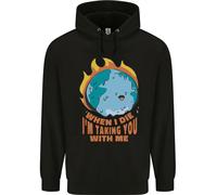 When I Die Divertente Climate Change Bambini Felpa con Cappuccio