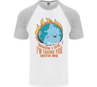 When I Die Divertente Climate Change DA UOMO S/S Baseball T-Shirt