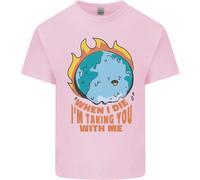 When I Die Divertente Climate Change T-Shirt Ragazzi Ragazze