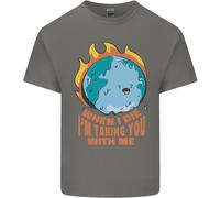 When I Die Divertente Climate Change T-Shirt Ragazzi Ragazze