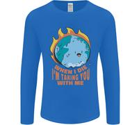 When I Die Divertente Climate Change Uomo Maniche