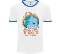 When I Die Divertente Climate Change Uomo Ringer