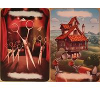 WHEN I DREAM Gioco da Tavolo BONUS PROMO CARD Espansione FORBICI DA BALLO E CASA