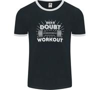 When IN Doubt Allenamento Palestra Allenamento Uomo Ringer Fotl