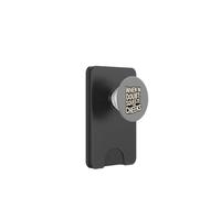 When In Doubt, Squeeze the Cheeks Exercise Humor Design PopSockets PopWallet per MagSafe
