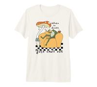 When in Dubt Just Chill out Frog Maglietta Premium