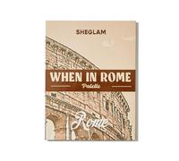 When In Rome Palette Brillantini Marca Di Bellezza Cosmetici Trucco Per Donne E Ragazze Ispirata all'infinita bellezza di Roma, questa palette di 23 riquadri significa che non c'è alcun limite! Ricco 