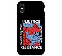 When Injustice Becomes Law Resistance Becomes Duty We Resist Custodia per iPhone X/XS